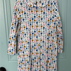 Tea Collection Peter Pan Collar Floral Dress